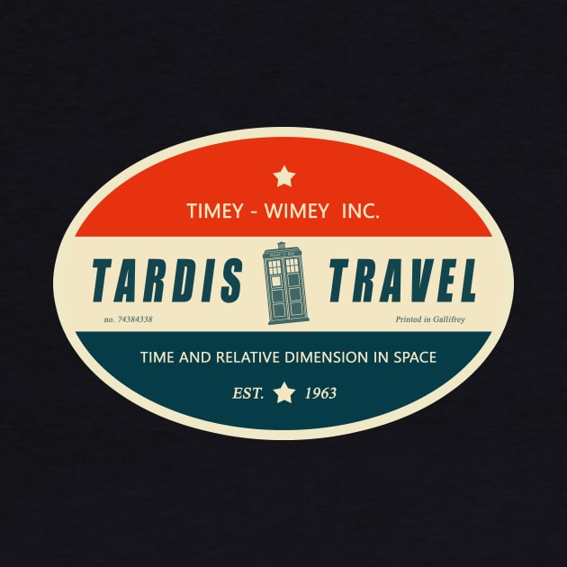 Tardis Travel by bigbadrobot